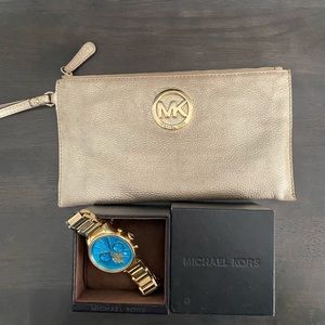 Micheal Kors watch plus handbag duo!